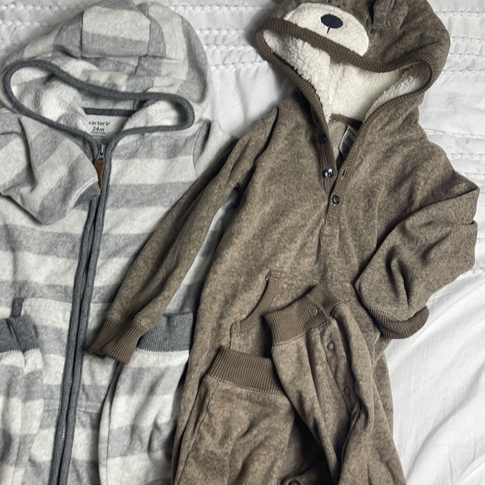 Baby fleece outfits